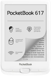 Электронная книга PocketBook 617 / PB617-D-CIS (белый) - фото