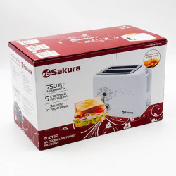 Тостер Sakura SA-7608R (красный) - фото2