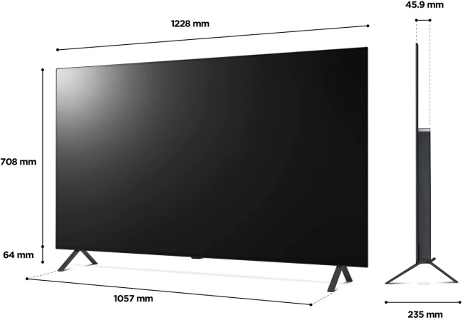 Телевизор LG A2 OLED55A26LA - фото5