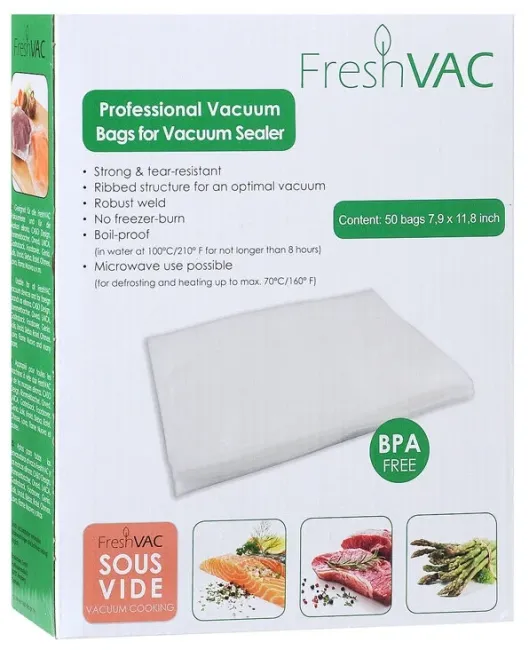 Пакеты для вакуумного упаковщика Ellrona FreshVACpro 30*40 - фото2