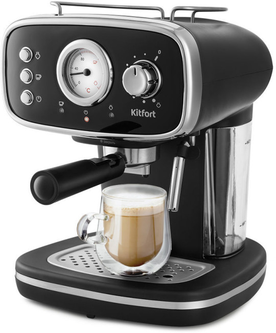 Рожковая кофеварка Kitfort KT-736 - фото
