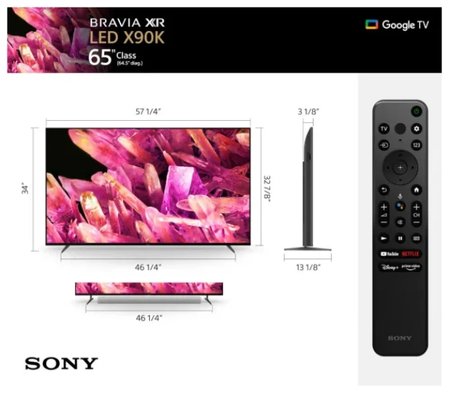 Телевизор Sony Bravia X90K XR-55X90K - фото7