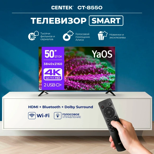 Телевизор CENTEK CT-8550 - фото8