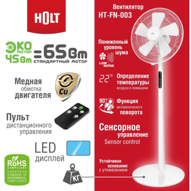 Вентилятор Holt HT-FN-003 - фото6