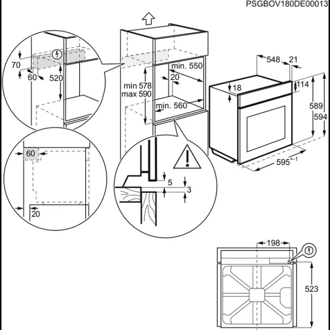 Духовой шкаф Electrolux EOE5C71Z - фото8