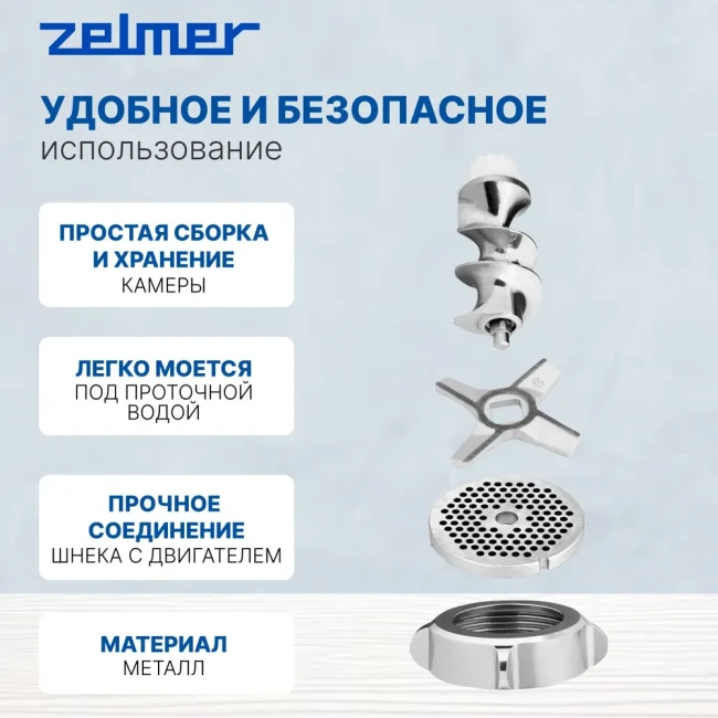 Мясорубка Zelmer ZMM5801P - фото9