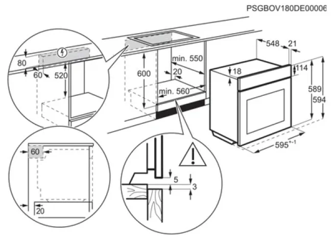 Духовой шкаф Electrolux EOF4P56X - фото5