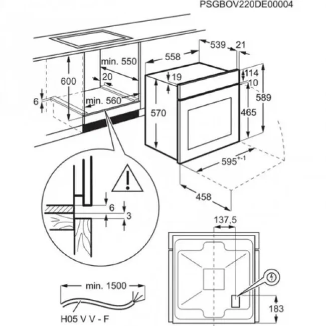 Духовой шкаф Electrolux EOF4P56X - фото6