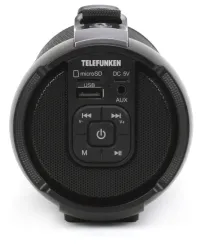 Портативная колонка Telefunken TF-PS1243B (черный) - фото3