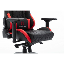 Кресло геймерское Evolution Racer M (черный/красный) - фото4