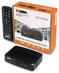 Приемник цифрового ТВ Cadena CDT-1791SB - фото8