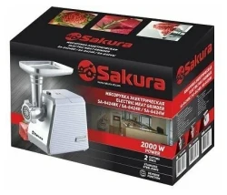 Мясорубка электрическая Sakura SA-6424W - фото8