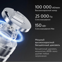 Пылесос Lydsto Handheld Vacuum Cleaner V11H / YM-V11H-W03 (белый) - фото7