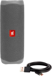 Портативная акустика JBL Flip 5 Gray - фото5