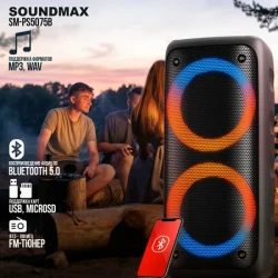 Портативная колонка SoundMax SM-PS5075B - фото4