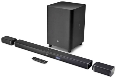 Звуковая панель (саундбар) JBL Bar 5.1 Surround/BAR51IMBLKEP (черный) - фото